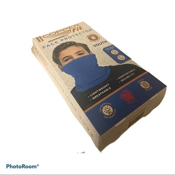 NEW Copper Fit Guardwell Face Protector Mask Youth - Picture 2 of 8